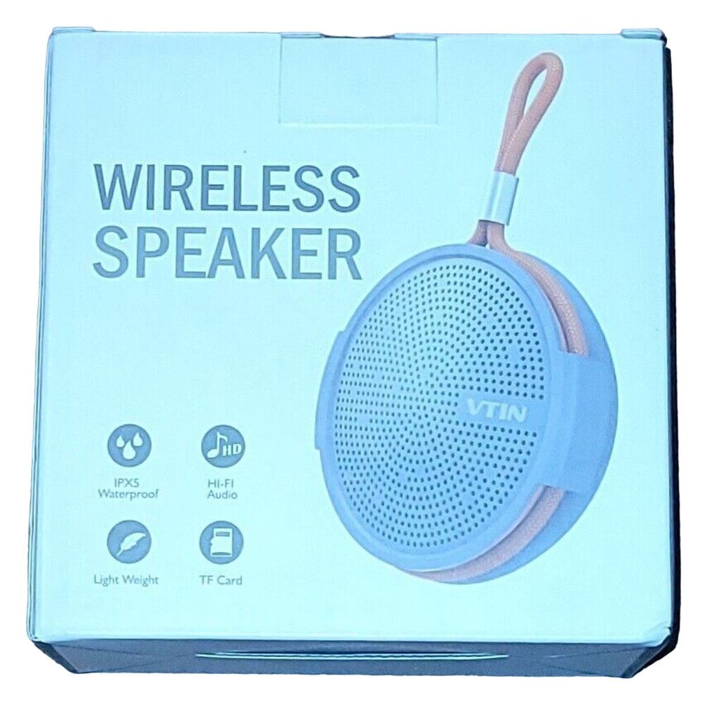 Vtin SoundHot Q1 BH221A Portable Speaker - Gray Orange Music Bluetooth Wireless